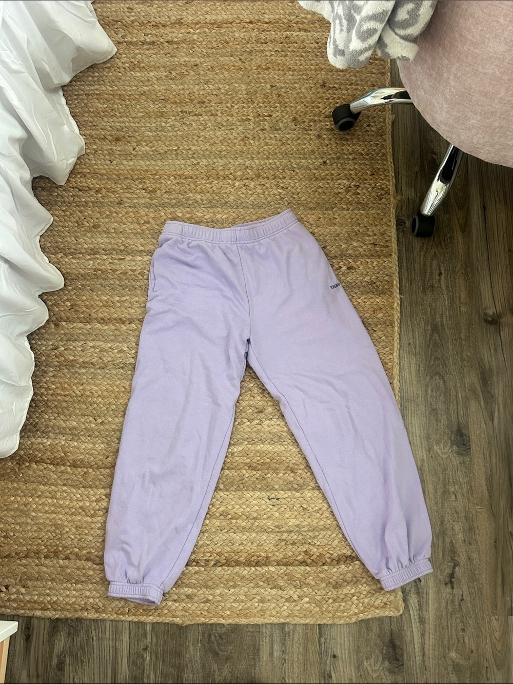Aritzia Lilac Track Joggers